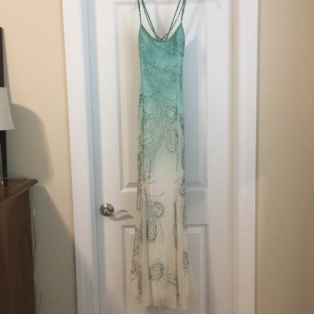 Ombré prom dress